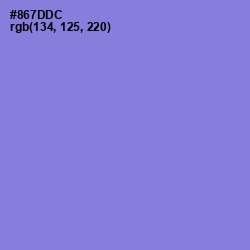 #867DDC - True V Color Image
