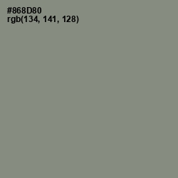 #868D80 - Natural Gray Color Image