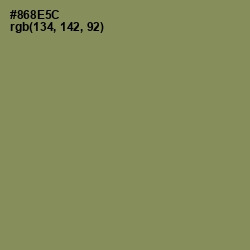 #868E5C - Avocado Color Image