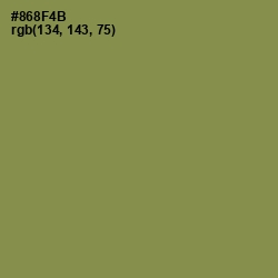 #868F4B - Clay Creek Color Image