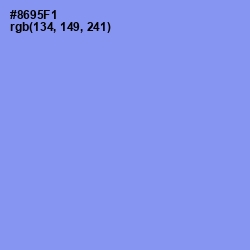 #8695F1 - Portage Color Image