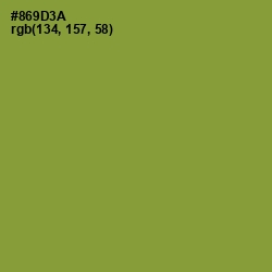 #869D3A - Sycamore Color Image