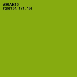 #86AB10 - Citron Color Image