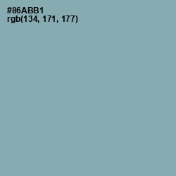 #86ABB1 - Gulf Stream Color Image
