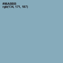 #86ABBB - Gulf Stream Color Image