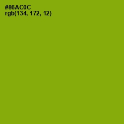 #86AC0C - Citron Color Image