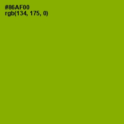 #86AF00 - Citron Color Image