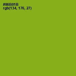 #86B01B - Citron Color Image