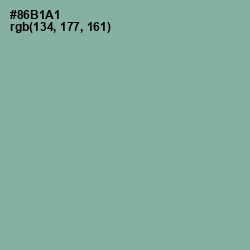 #86B1A1 - Gulf Stream Color Image