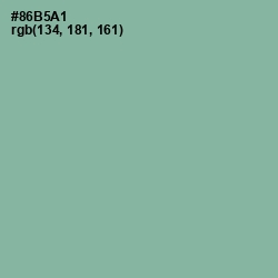 #86B5A1 - Gulf Stream Color Image