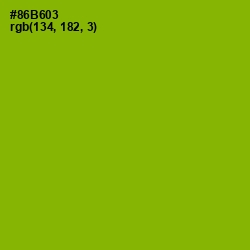 #86B603 - Citron Color Image