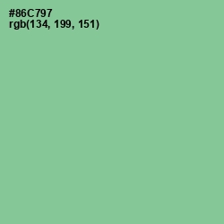 #86C797 - Feijoa Color Image
