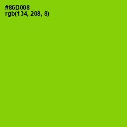 #86D008 - Pistachio Color Image