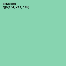 #86D5B0 - Vista Blue Color Image