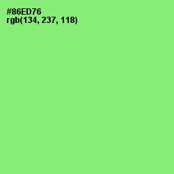 #86ED76 - Conifer Color Image