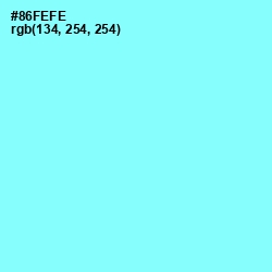 #86FEFE - Anakiwa Color Image