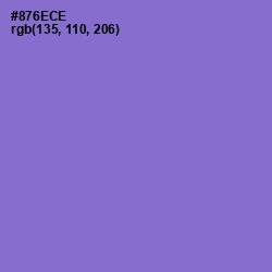 #876ECE - True V Color Image