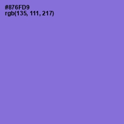 #876FD9 - True V Color Image