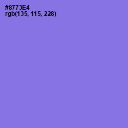 #8773E4 - True V Color Image