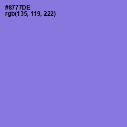 #8777DE - True V Color Image