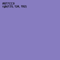 #877CC0 - True V Color Image