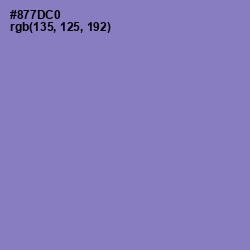 #877DC0 - True V Color Image