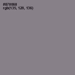 #878088 - Suva Gray Color Image