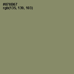 #878B67 - Avocado Color Image