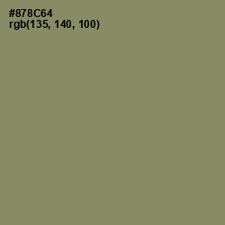 #878C64 - Avocado Color Image