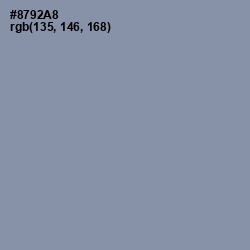 #8792A8 - Manatee Color Image