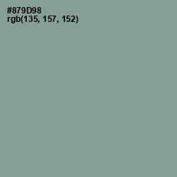 #879D98 - Mantle Color Image