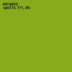 #87AB1D - Citron Color Image