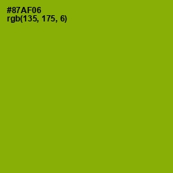 #87AF06 - Citron Color Image