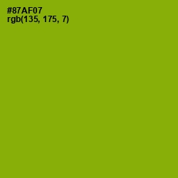 #87AF07 - Citron Color Image