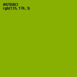 #87B003 - Citron Color Image