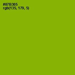 #87B305 - Citron Color Image