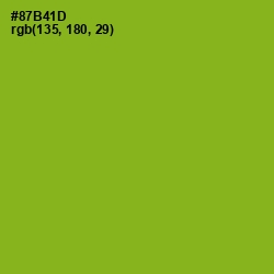 #87B41D - Citron Color Image
