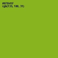 #87B41F - Citron Color Image