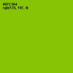 #87C504 - Pistachio Color Image