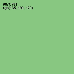 #87C781 - Feijoa Color Image
