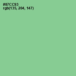 #87CC93 - Feijoa Color Image