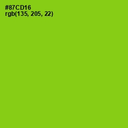 #87CD16 - Pistachio Color Image