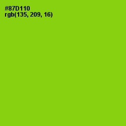 #87D110 - Pistachio Color Image
