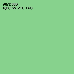 #87D38D - Feijoa Color Image