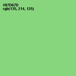 #87D67D - Wild Willow Color Image