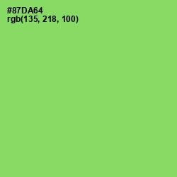 #87DA64 - Conifer Color Image