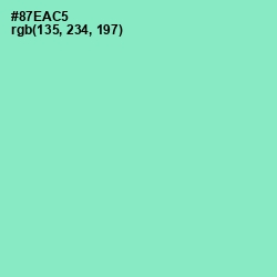 #87EAC5 - Riptide Color Image