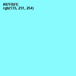 #87FBFE - Anakiwa Color Image