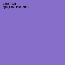 #886ECB - True V Color Image