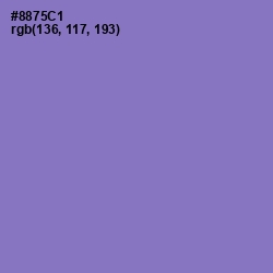 #8875C1 - True V Color Image